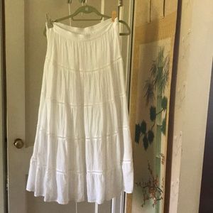 White skirt -NWOT